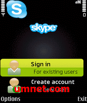 game pic for Skype for Symbian beta release S60 3rd